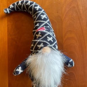 Great Condition New England NFL Patriots Home Decoration Gnome Navy Blue White